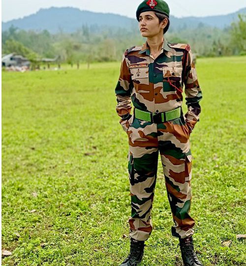 Nikita Verma Assam Rifles Recruit